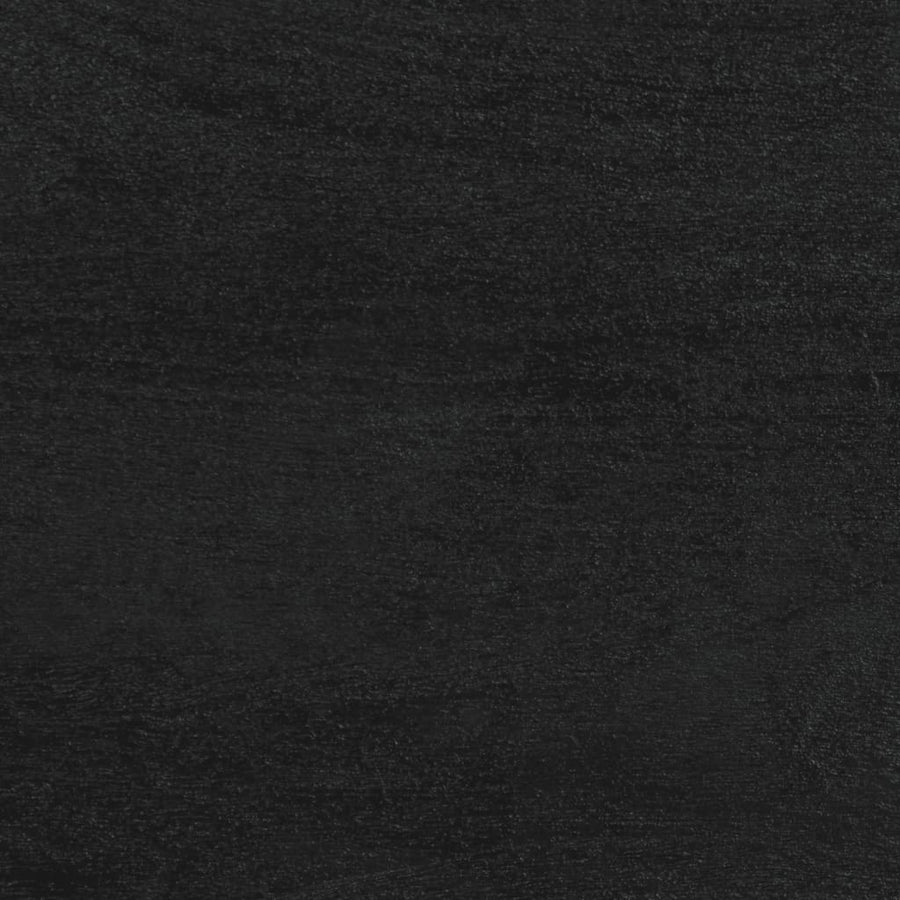 Dressoir 60x33x75 cm bewerkt hout zwart