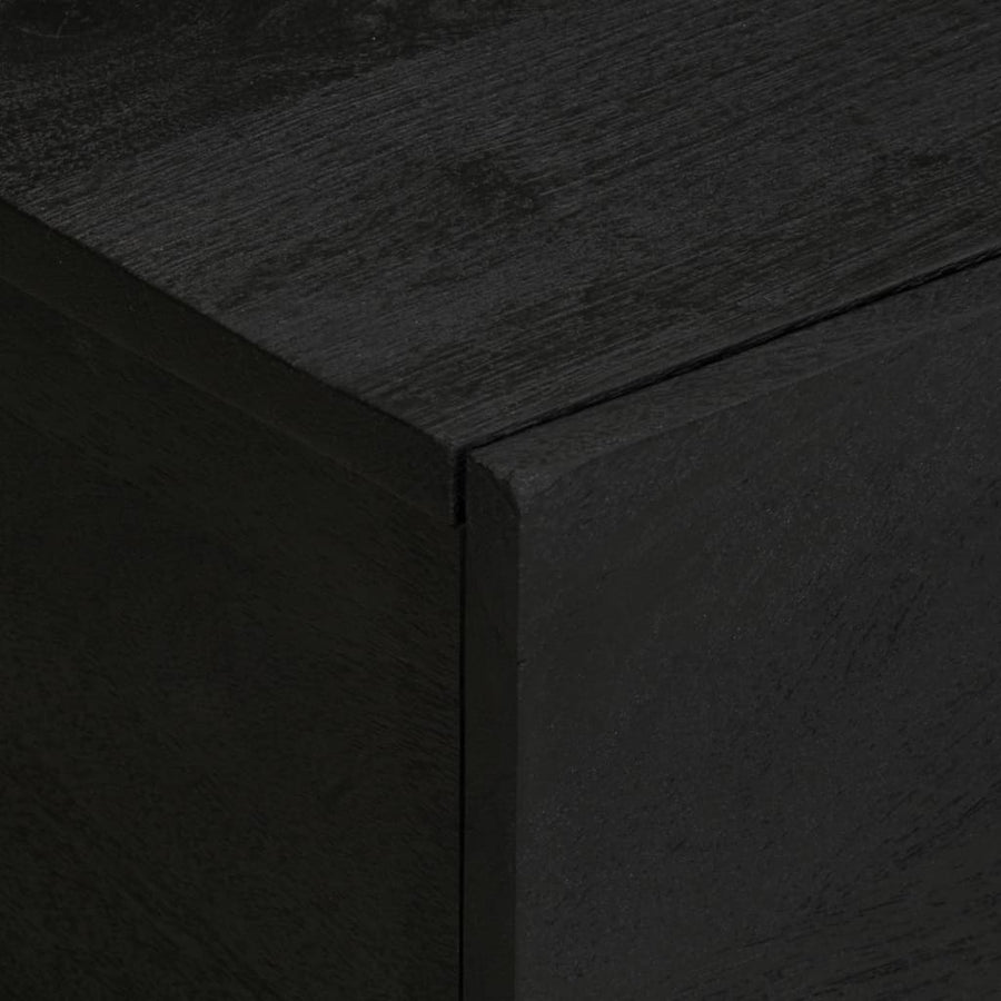 Salontafel 100x54x40 cm bewerkt hout zwart