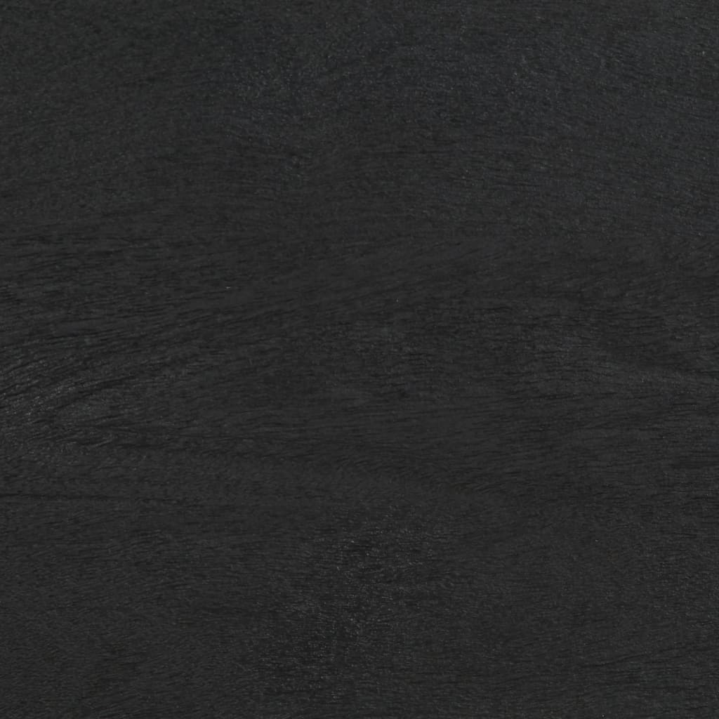 Tv-meubel 80x33x46 cm bewerkt hout zwart