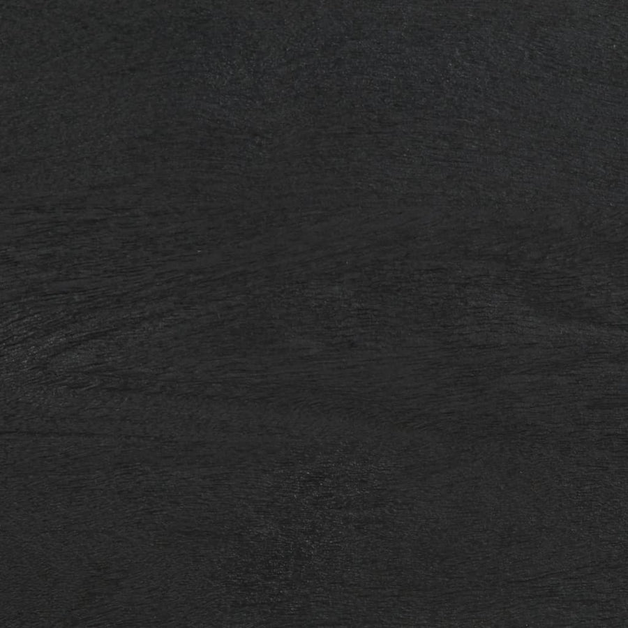 Tv-meubel 80x33x46 cm bewerkt hout zwart