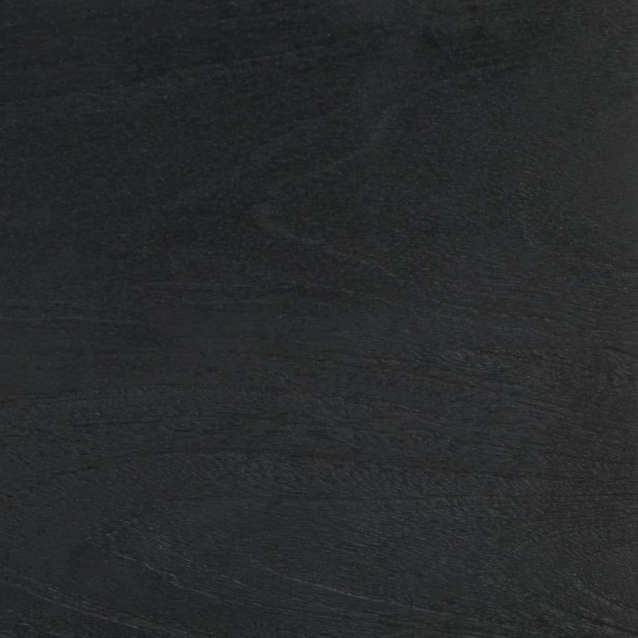 Hoge kast 40x33x110 cm bewerkt hout zwart