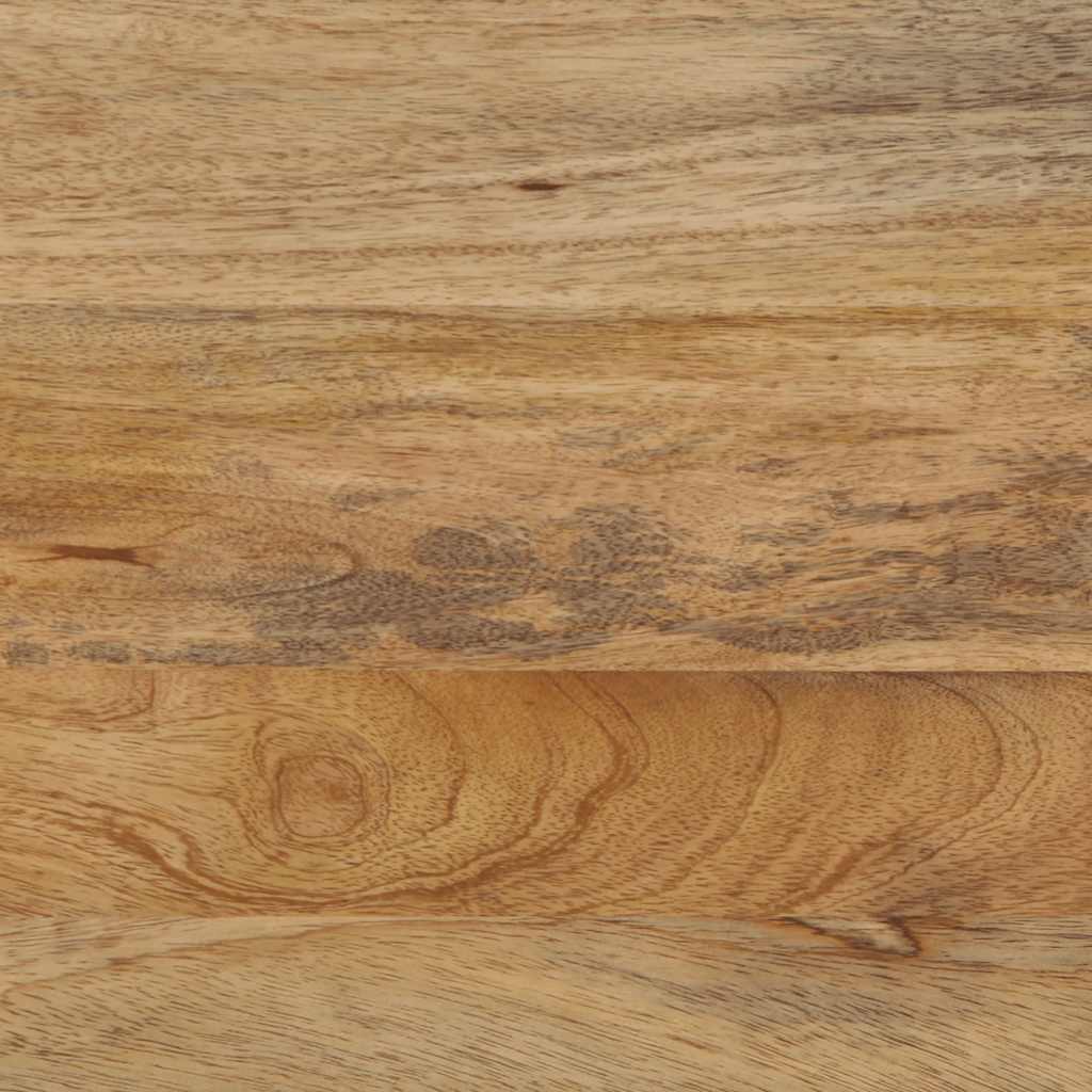 Nachtkastje 50x33x60 cm massief mangohout bruin