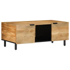 Salontafel 100x54x40 cm massief mango bruin