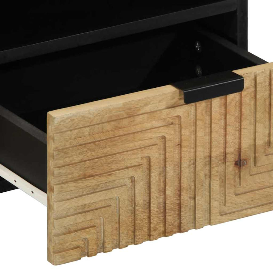 Salontafel 80x54x40 cm massief mangohout bruin