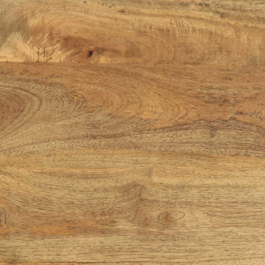 Tv-meubel 80x31,5x46 cm massief mangohout bruin