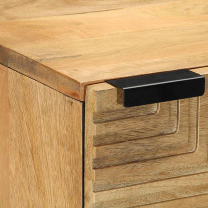 Hoge kast 40x33x110 cm massief mango bruin