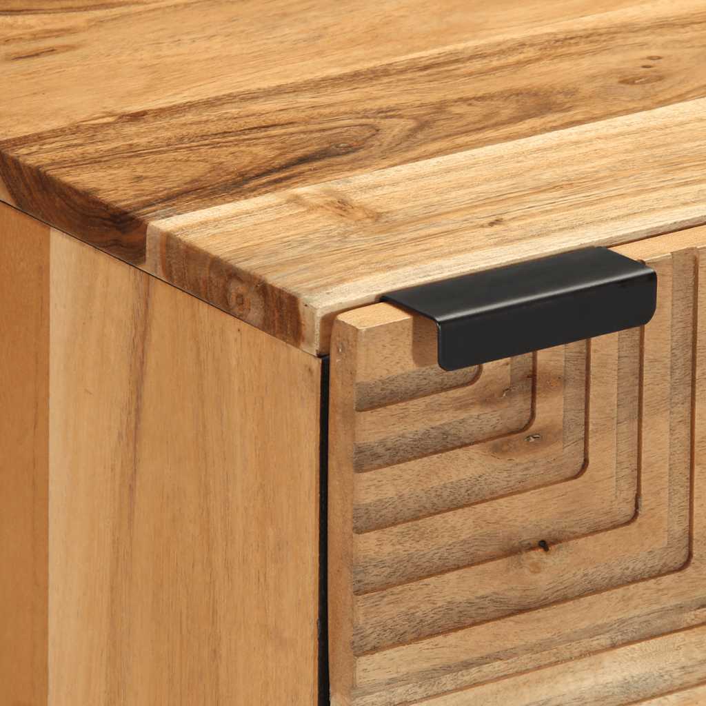 Nachtkastje 40x33x46 cm Massief hout Acacia