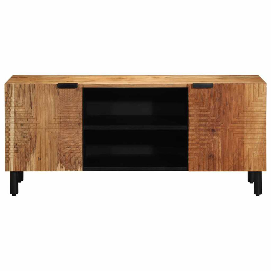 TV-kast 105x33x46 cm massief acaciahout