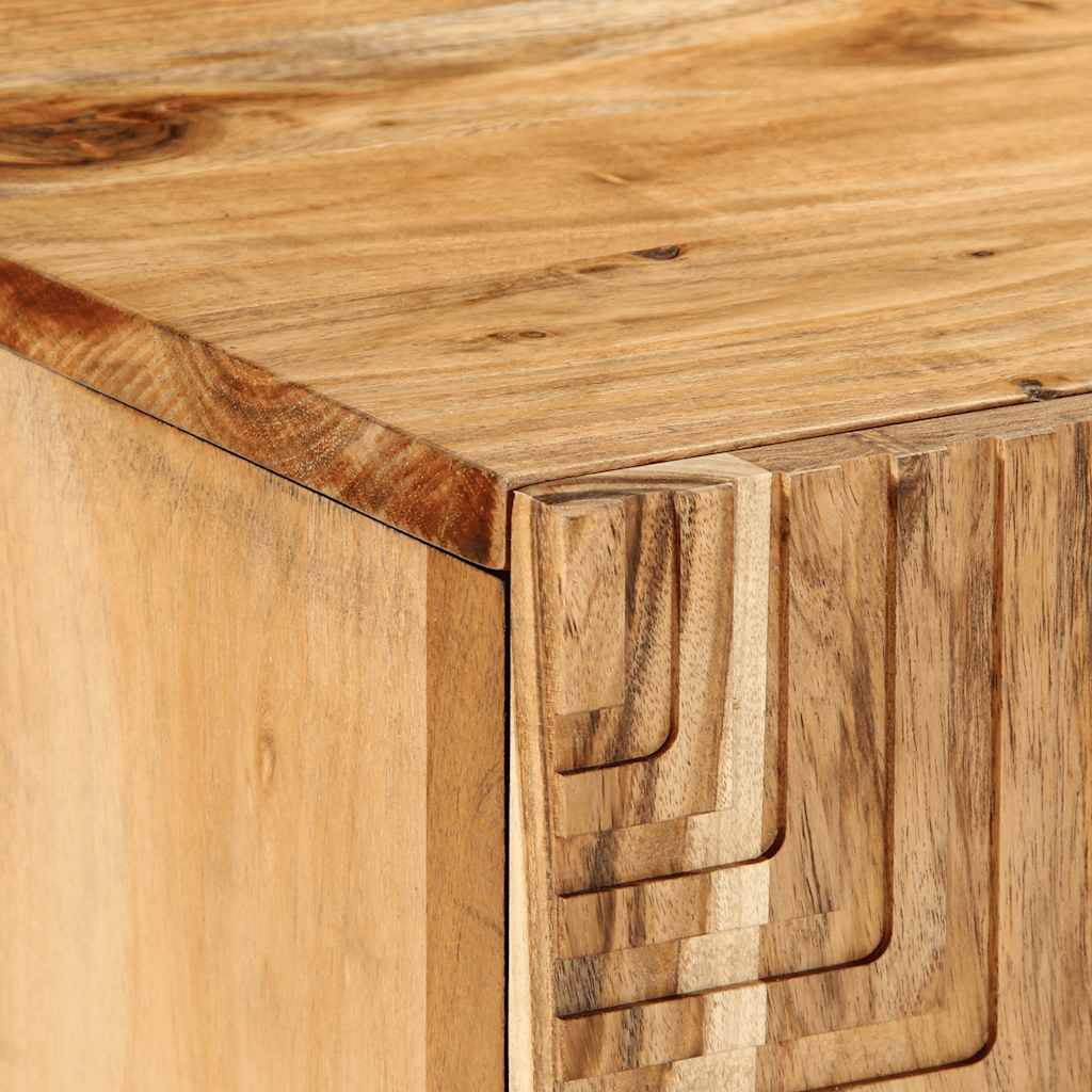 TV-kast 105x33x46 cm massief acaciahout