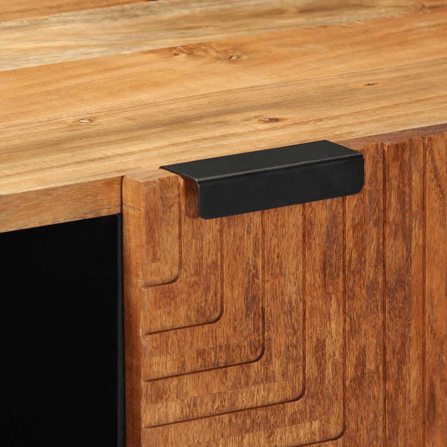 TV-kast 105x33x46 cm massief acaciahout