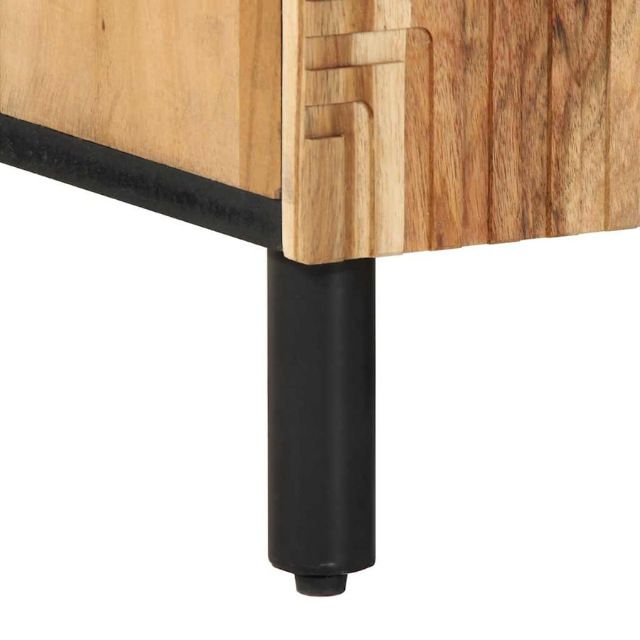 TV-kast 105x33x46 cm massief acaciahout