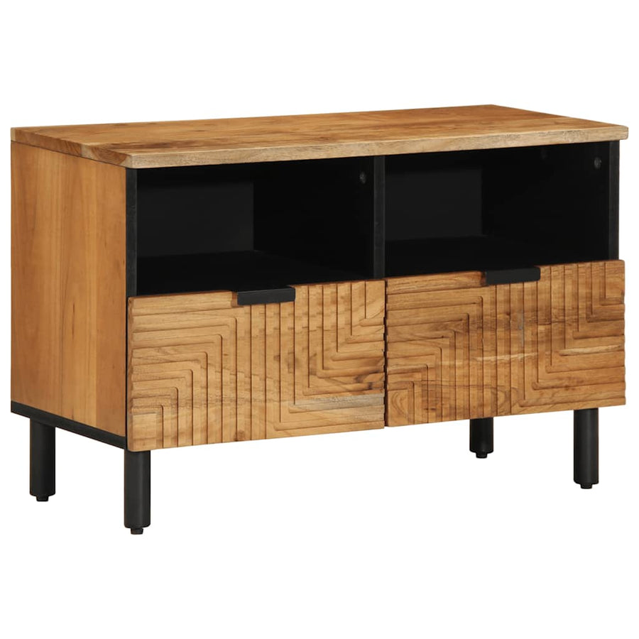 TV-kast 70x33x46 cm massief acaciahout