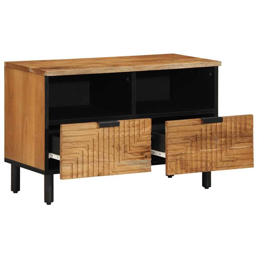 TV-kast 70x33x46 cm massief acaciahout