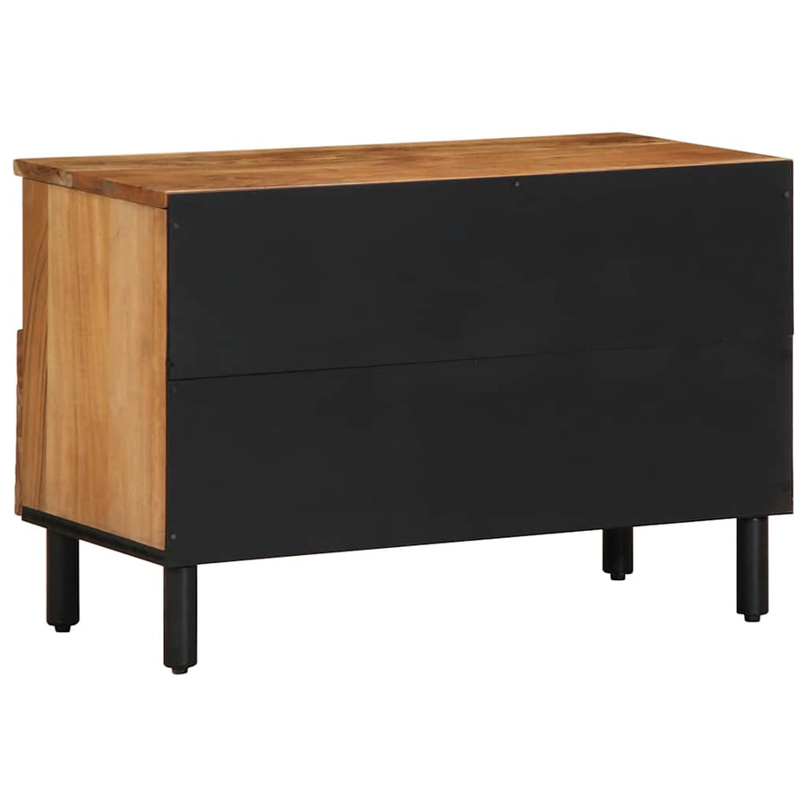 TV-kast 70x33x46 cm massief acaciahout