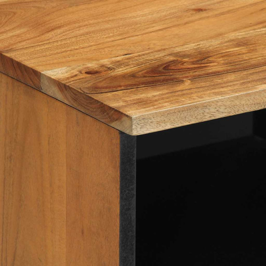 TV-kast 70x33x46 cm massief acaciahout