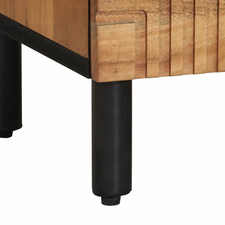 TV-kast 70x33x46 cm massief acaciahout