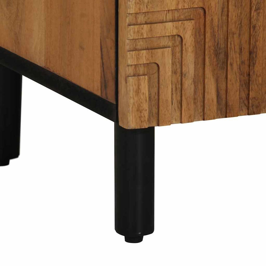 Dressoir 60x33x75 cm Massief hout Acacia