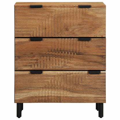 Dressoir 60x33x75 cm Massief hout Acacia