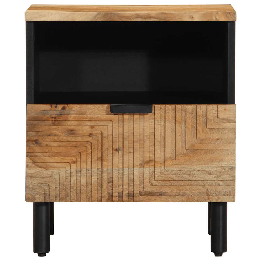 Nachtkastje 40x33x46 cm Massief hout Acacia