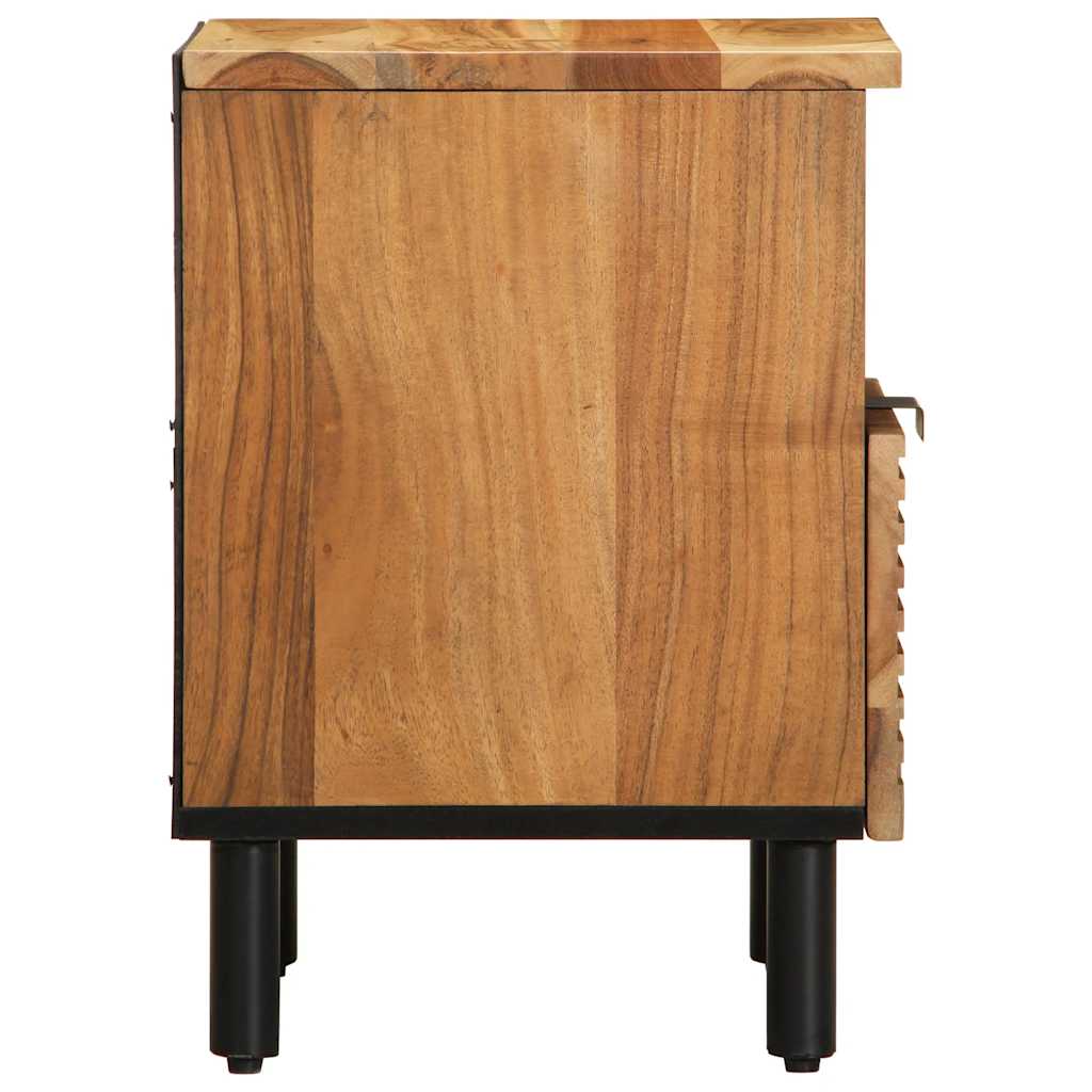 Nachtkastje 40x33x46 cm Massief hout Acacia