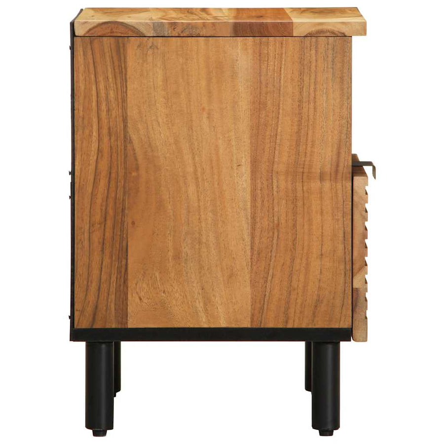 Nachtkastje 40x33x46 cm Massief hout Acacia