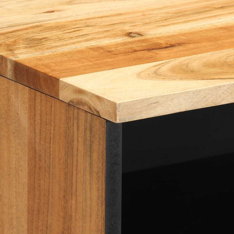 Nachtkastjes 2 stuks 40x33x46 cm Massief hout Acacia