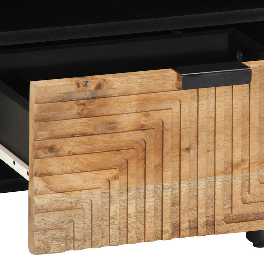 Nachtkastjes 2 stuks 40x33x46 cm Massief hout Acacia