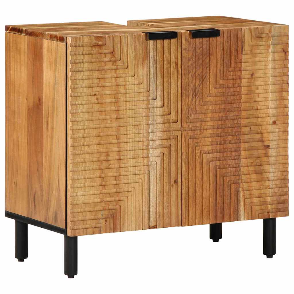 Badkamer wastafelkast Bruin 62 x 33 x 58 cm Massief Mango Hout