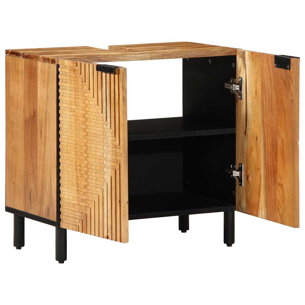 Badkamer wastafelkast Bruin 62 x 33 x 58 cm Massief Mango Hout