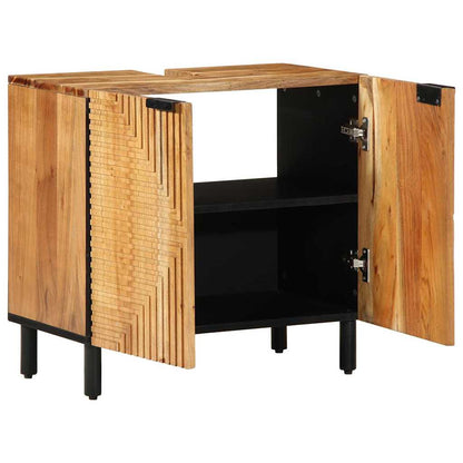 Badkamer wastafelkast Bruin 62 x 33 x 58 cm Massief Mango Hout