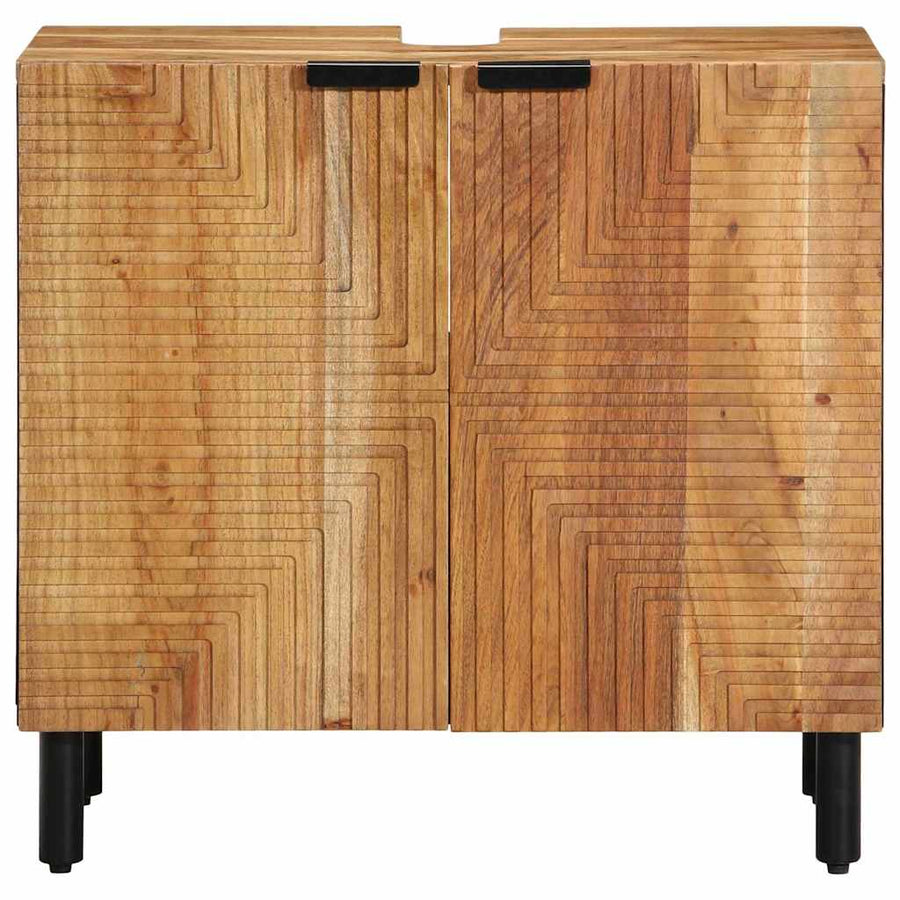 Badkamer wastafelkast Bruin 62 x 33 x 58 cm Massief Mango Hout