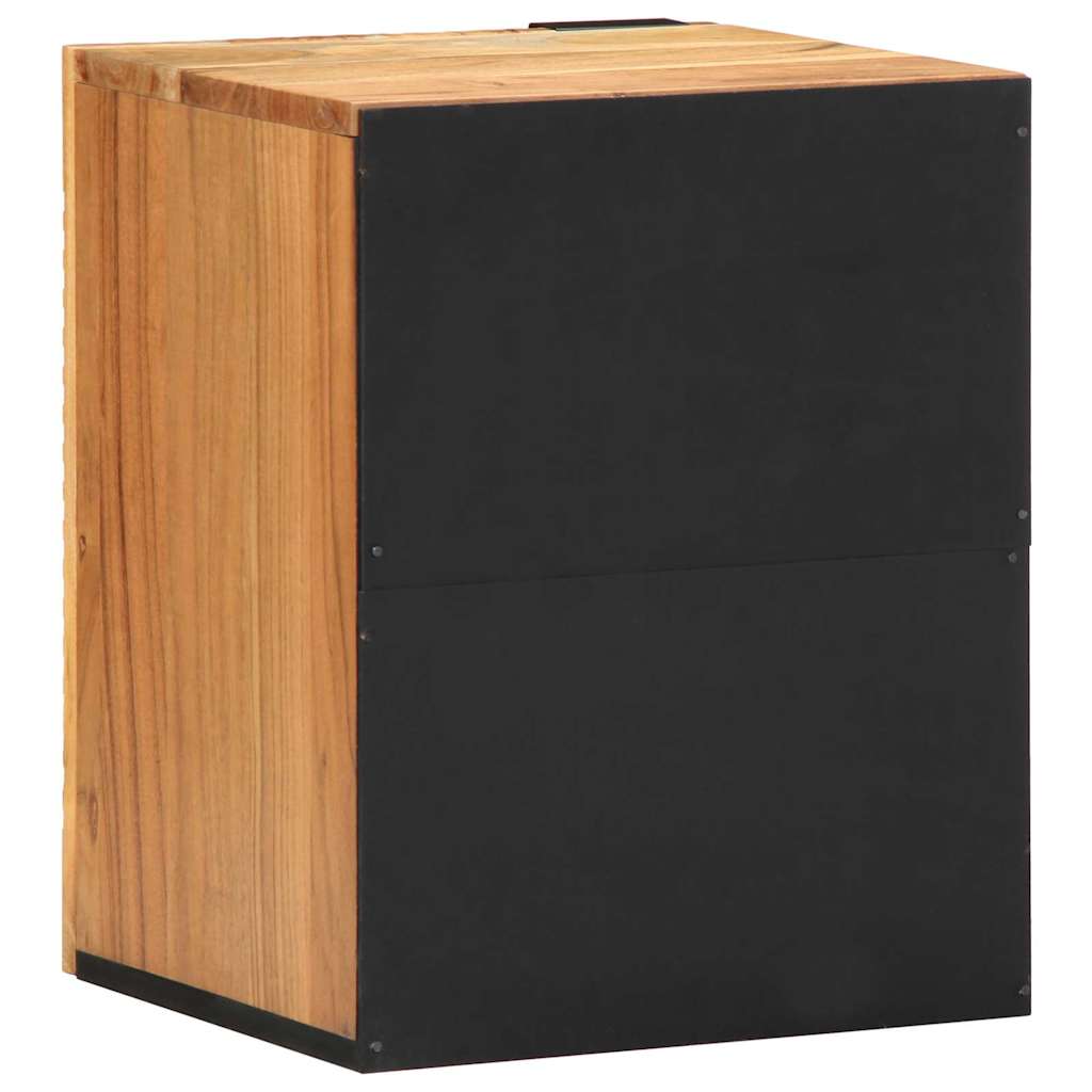 Badkamer Hangkast Bruin 38 x 33 x 48 cm Massief Mango Hout