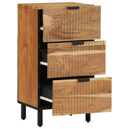 Dressoir met lade Bruin 40 x 33 x 75 cm Massief Mango Hout