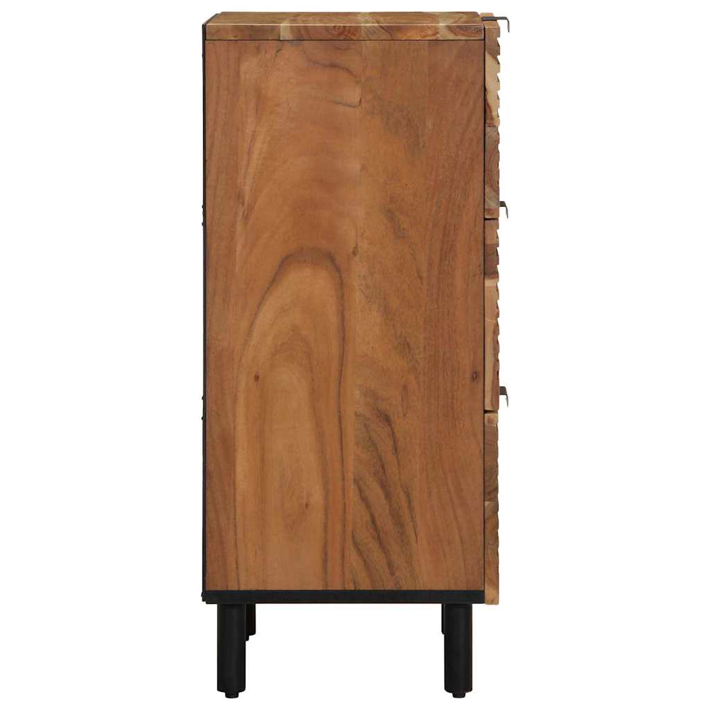 Dressoir met lade Bruin 40 x 33 x 75 cm Massief Mango Hout