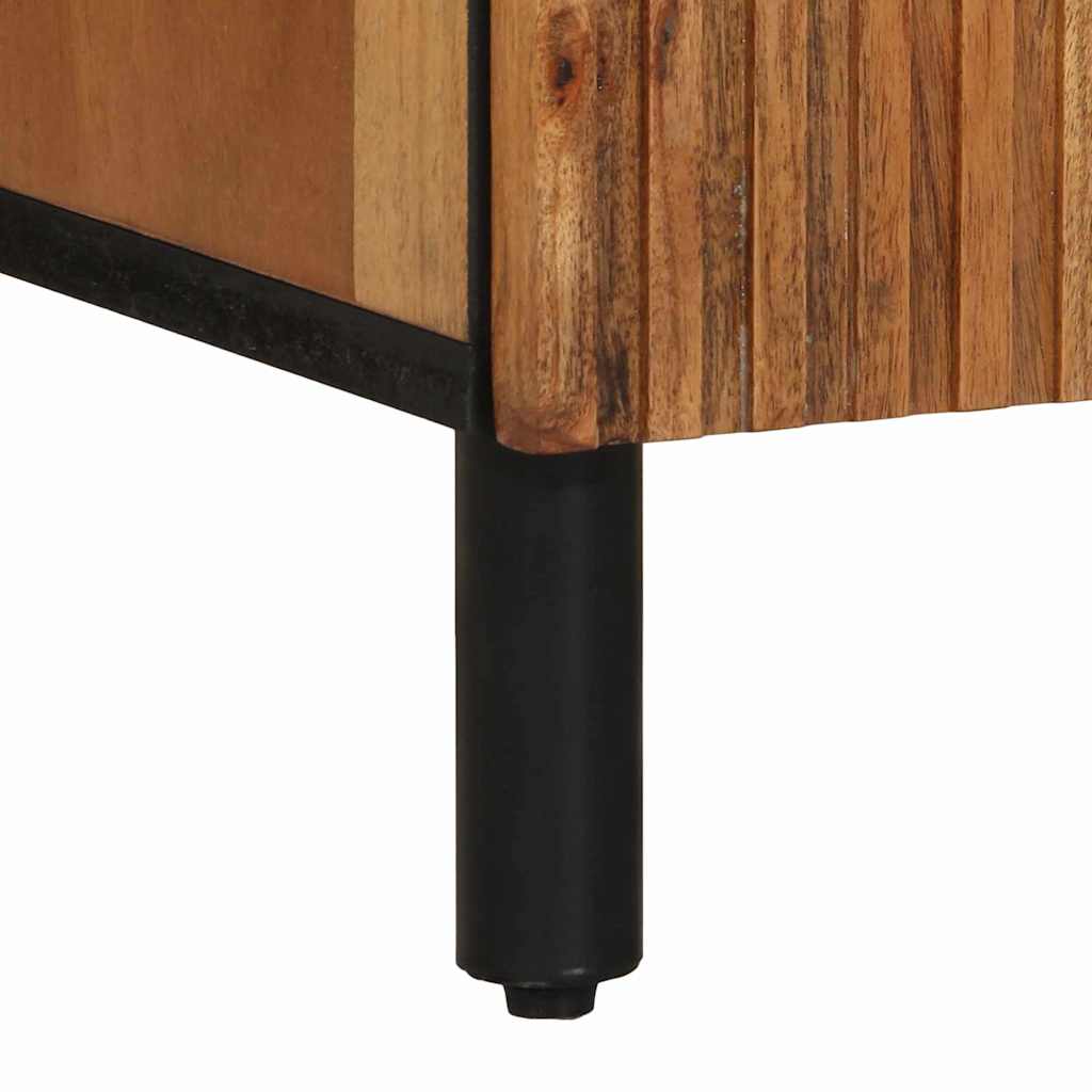 Dressoir met plank Bruin 40 x 33,5 x 75 cm Massief Mango Hout