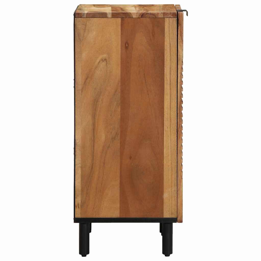 Dressoir met plank Bruin 40 x 33,5 x 75 cm Massief Mango Hout