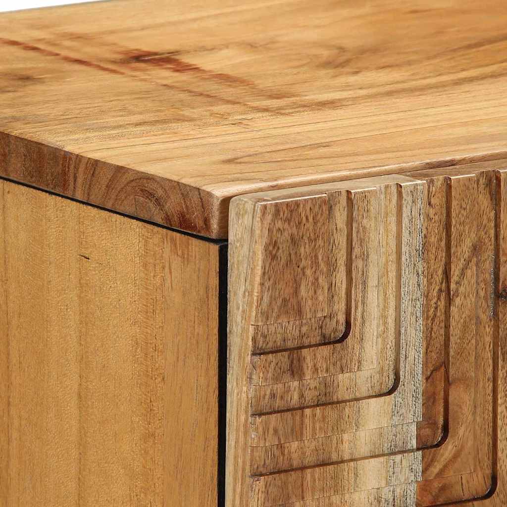 Dressoir met plank Bruin 90 x 33 x 75 cm Massief Mango Hout