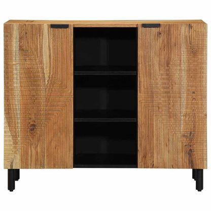 Dressoir met plank Bruin 90 x 33 x 75 cm Massief Mango Hout