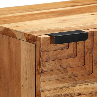 Hoge kast met plank Bruin 40 x 33,5 x 110 cm Massief Mango Hout
