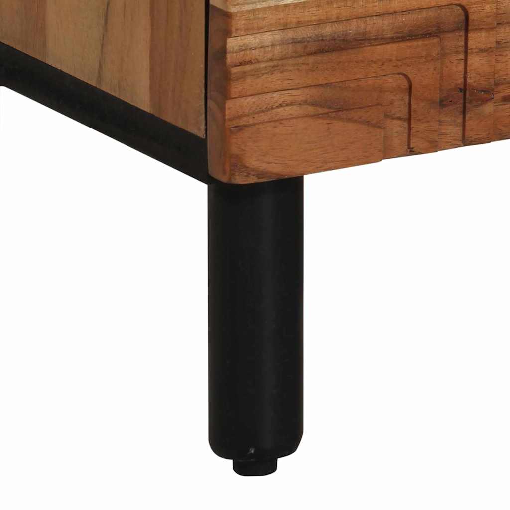 Hoge kast met plank Bruin 40 x 33,5 x 110 cm Massief Mango Hout