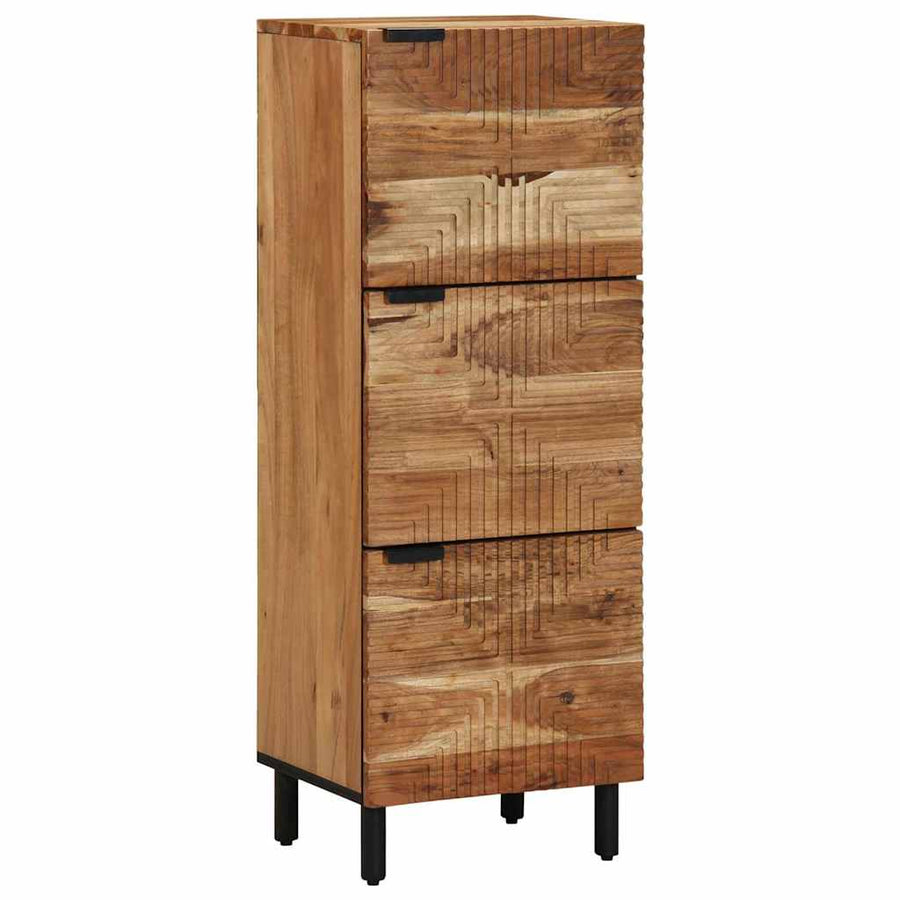 Hoge kast met plank Bruin 40 x 33,5 x 110 cm Massief Mango Hout