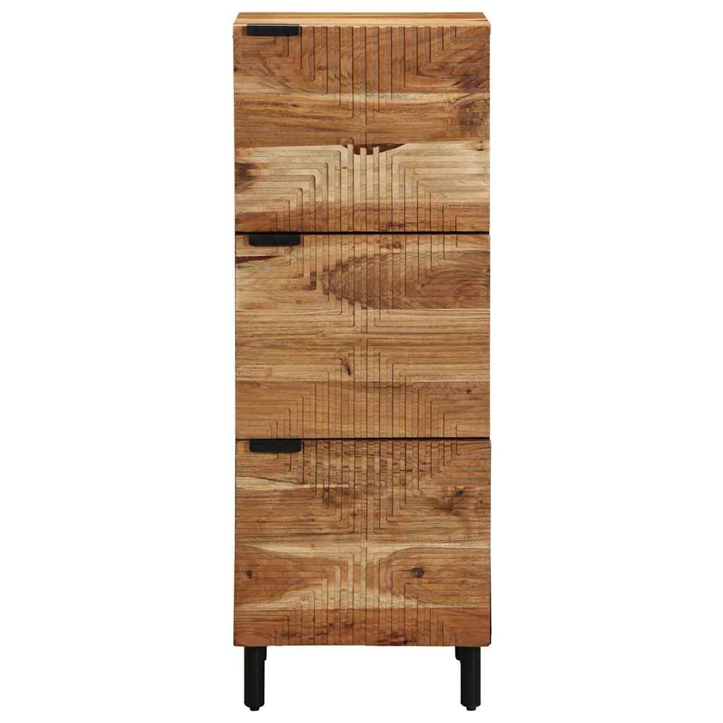 Hoge kast met plank Bruin 40 x 33,5 x 110 cm Massief Mango Hout