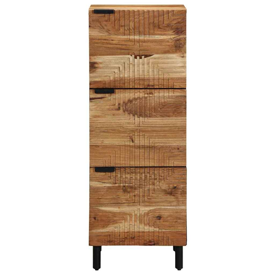 Hoge kast met plank Bruin 40 x 33,5 x 110 cm Massief Mango Hout