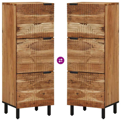 Hoge kast met plank Bruin 40 x 33,5 x 110 cm Massief Mango Hout