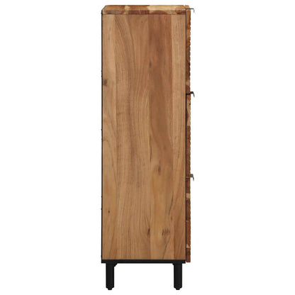 Hoge kast met plank Bruin 40 x 33,5 x 110 cm Massief Mango Hout