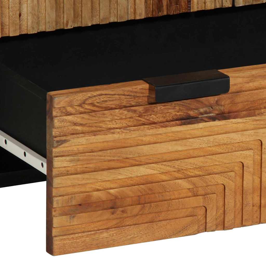 Hoge kast met lade Bruin 60 x 33 x 100 cm Massief Mango Hout