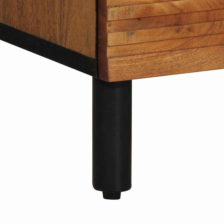 Hoge kast met lade Bruin 60 x 33 x 100 cm Massief Mango Hout
