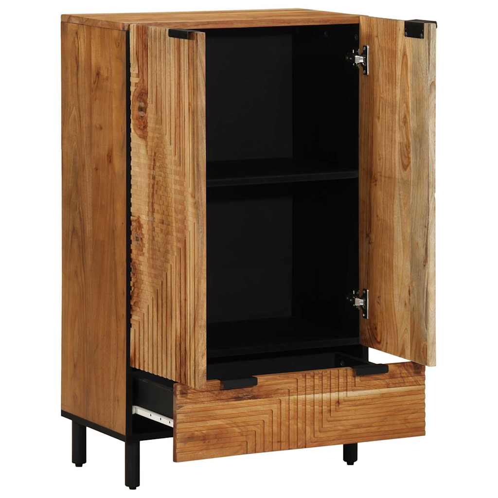 Hoge kast met lade Bruin 60 x 33 x 100 cm Massief Mango Hout