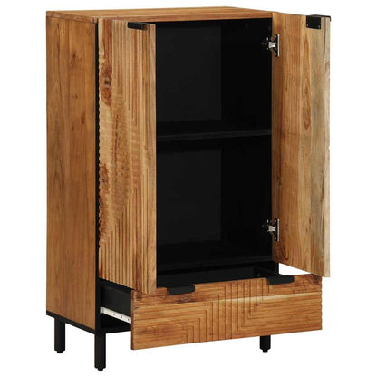 Hoge kast met lade Bruin 60 x 33 x 100 cm Massief Mango Hout