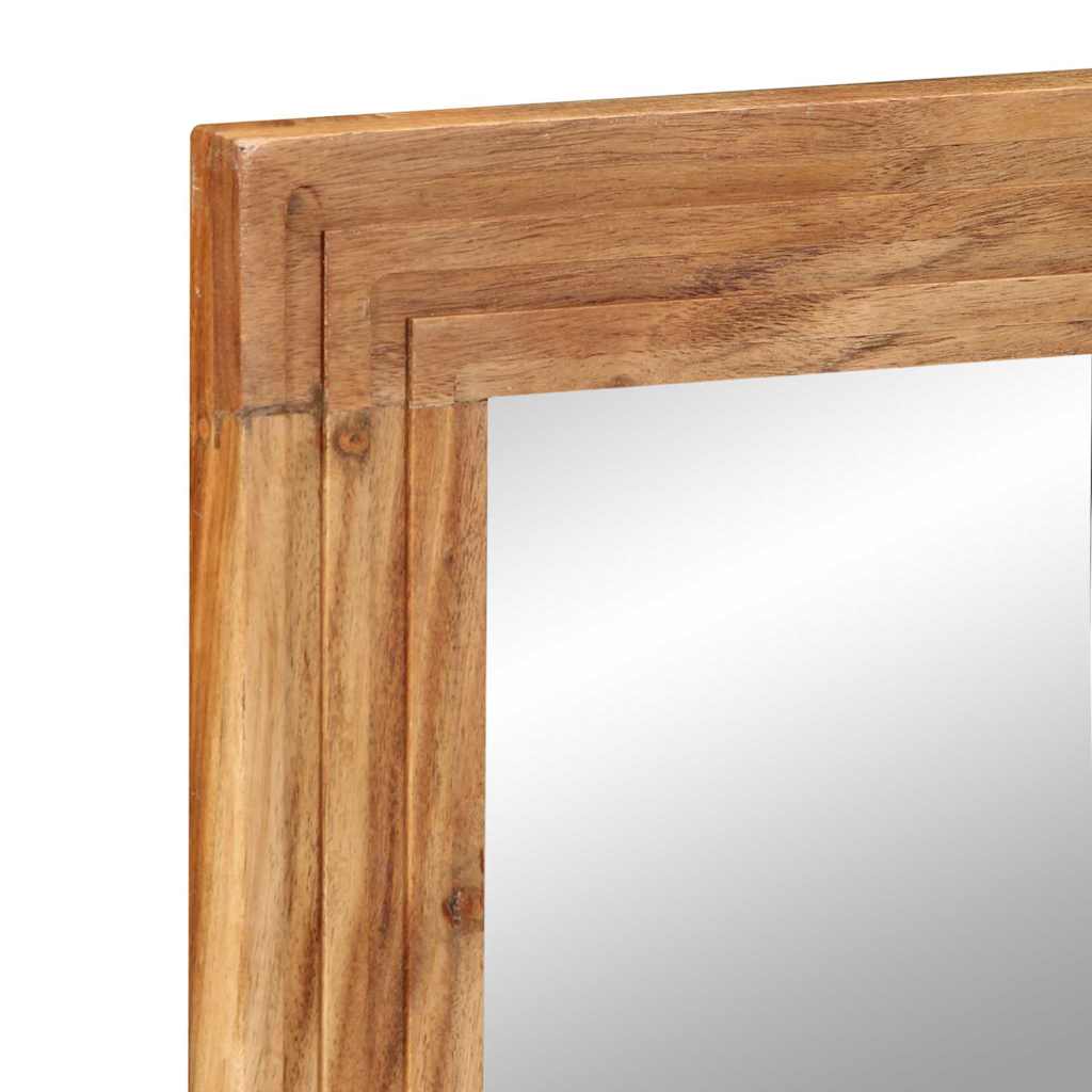 Badkamer Spiegel Wandgemonteerd Bruin 70 x 50 x 2.5 cm